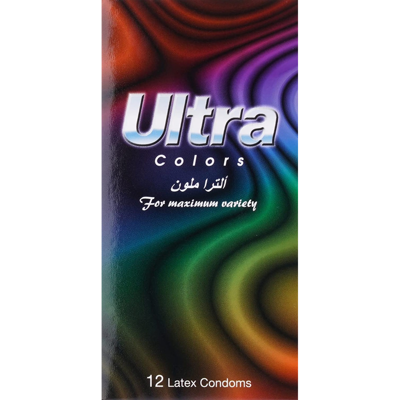 Condoms Best Latex Condoms Ultra Colors 12 Pack