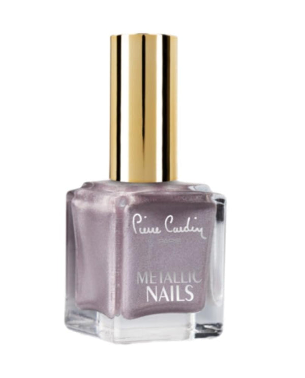 Metallic Red Nail Polish Quick-Drying Formula Pierre Cardin 123