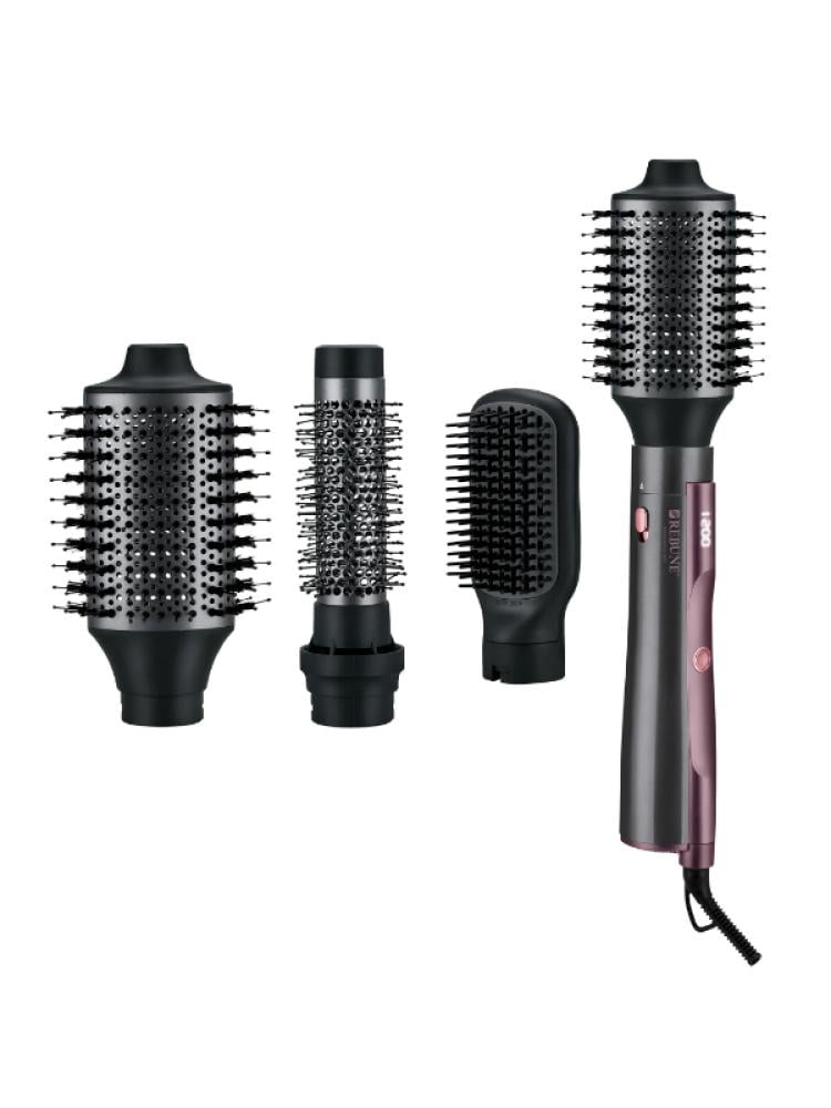 Buy Hair Styler Online 3-in-1 Hot Air Styler Rebune 1200W Black