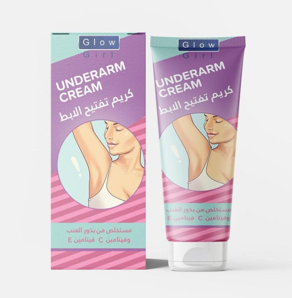 Underarm Whitening Cream for Male Grape Seed & Vitamin C GLOW GIRL 100g