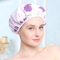 Shower Cap Waterproof Reusable Hair Protection Multi-Purpose