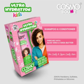 Cosmo Bounce Ultra Hydration Kids Shampoo and Conditioner Set Gentle 400ml