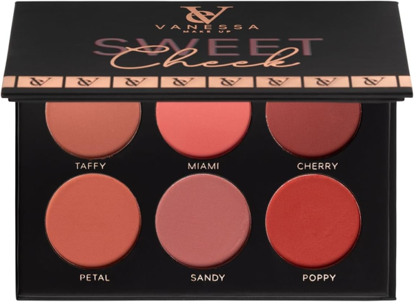Makeup Forever Blush Palette Natural Glow Shades Vanessa Makeup