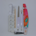 Jackie 7-Piece Pedicure Set for Nail Trimming and Dead Skin Removal