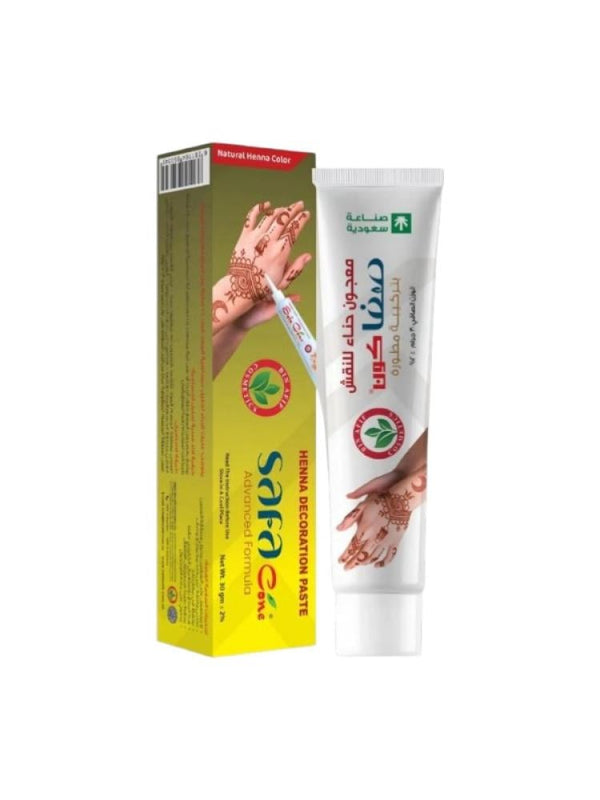 Safa Cone Natural Henna Paste - 30g