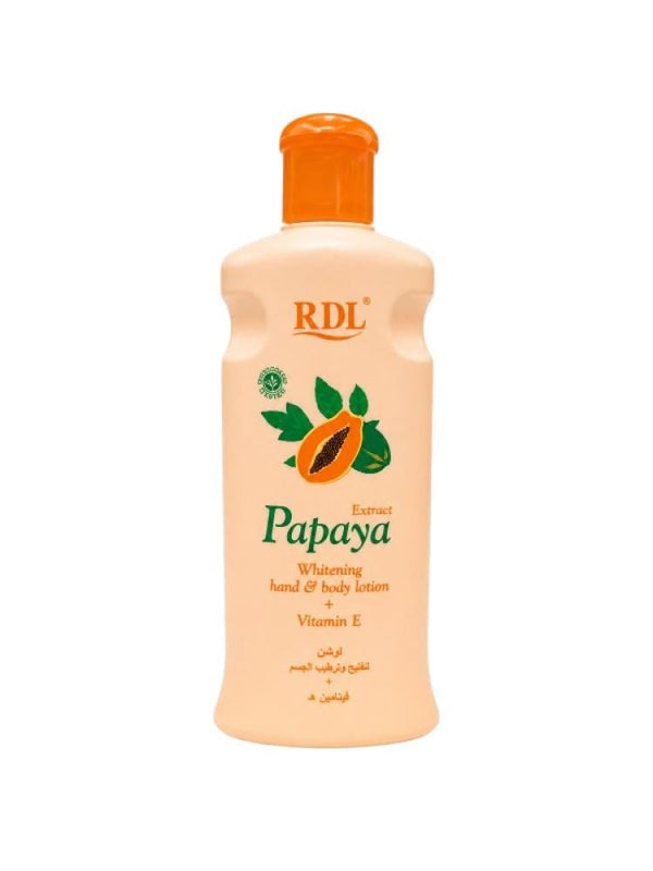 Best Body Lotion Papaya Brightening Vitamin E RDL 210ml