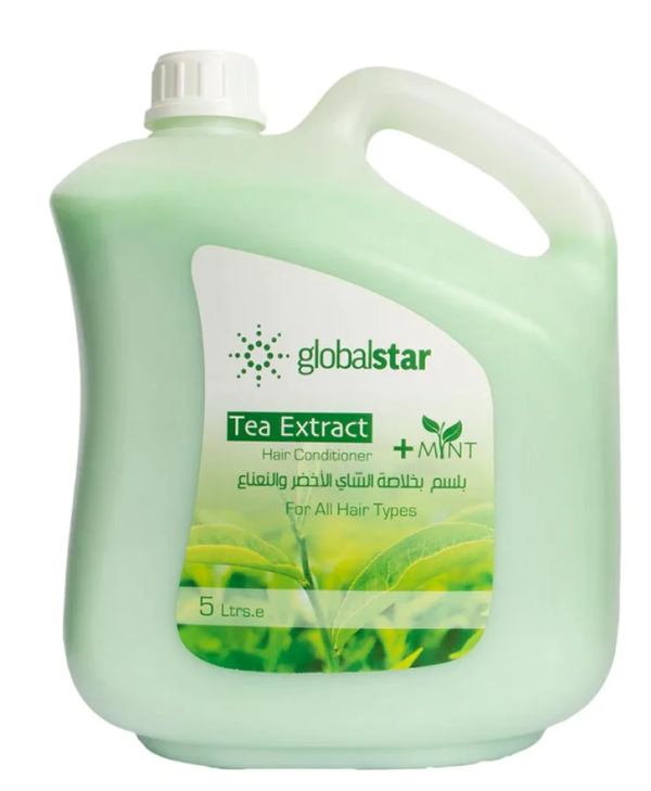 Best Hair Conditioner Tea and Mint Scalp Refreshing Global Star 5L