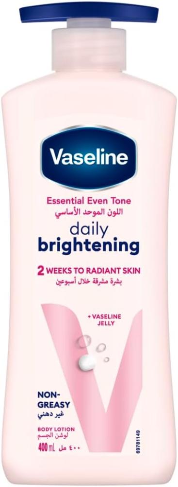 Vaseline Body Lotion Essential Even Tone Daily Brightening 400ml