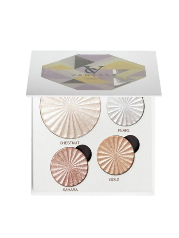 Vanessa Makeup Venus XL Highlighter Palette - 21g