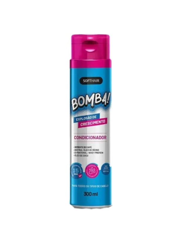 Soft Hair Bomba Conditioner with Coconut & Caffeine - 300ml