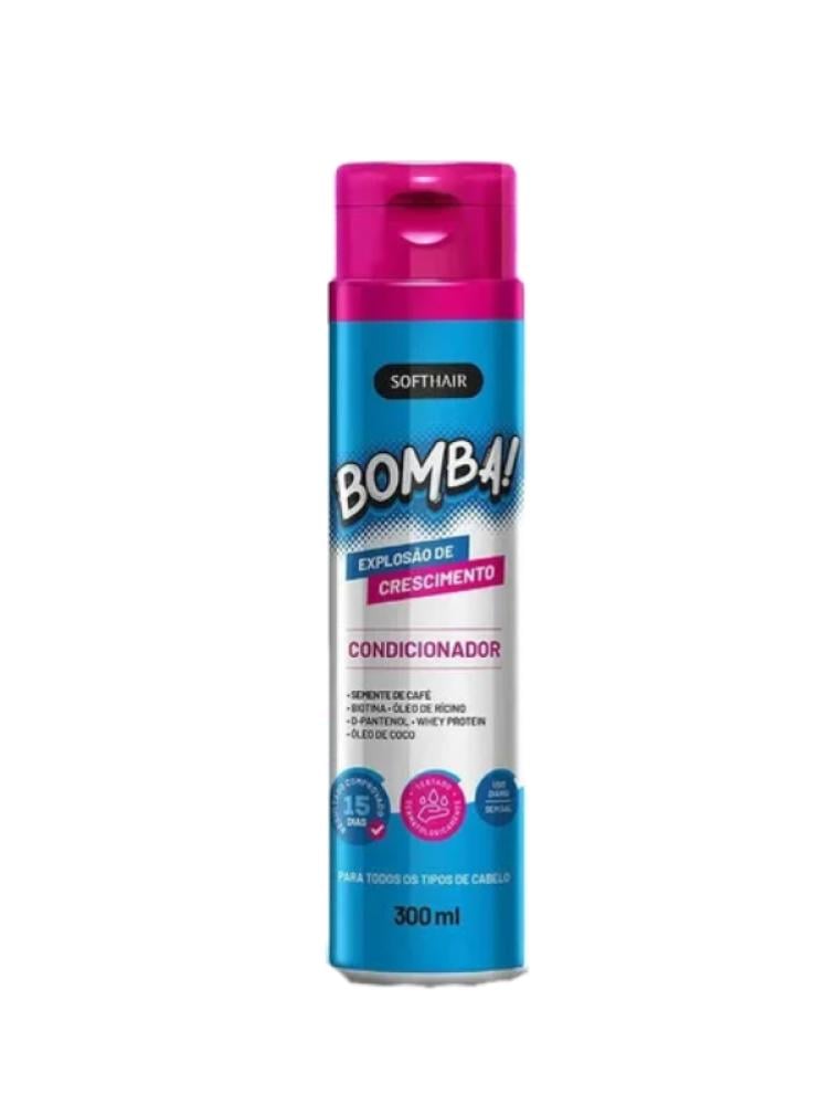 Soft Hair Bomba Conditioner with Coconut & Caffeine - 300ml