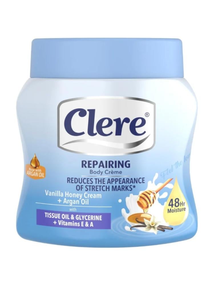 Best Moisturizing Body Cream for Dry Skin Vanilla Honey Clear 500ml
