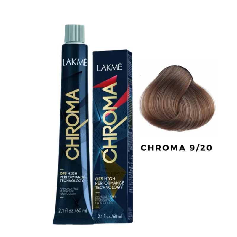 Lakme Permanent Hair Color Ammonia-Free Very Light Blonde 9.20 60ml