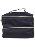 Salon System Black Makeup Bag with Gold Ribbon - BK24-494