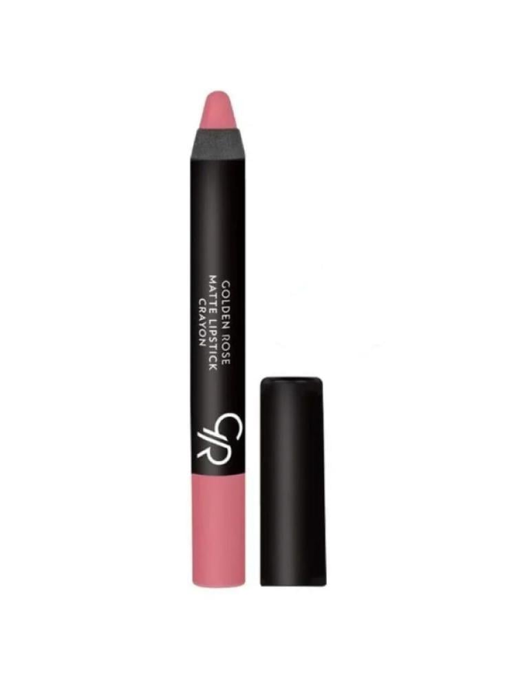 Matte Lip Crayon Long Lasting Intense Colour Golden Rose No.12 3.5g