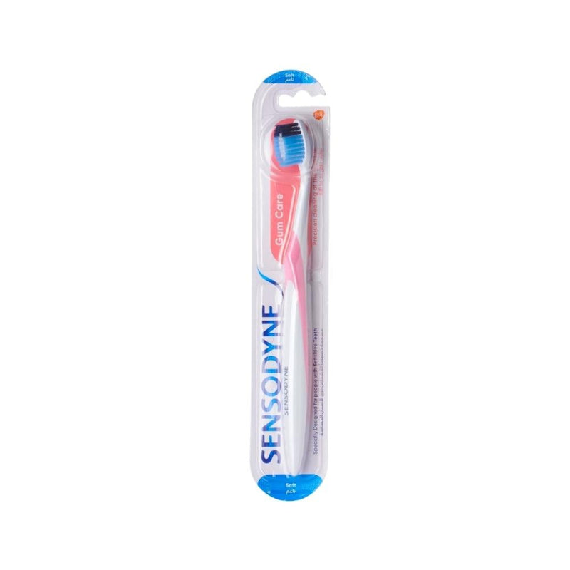 Sensodyne Gum Care Soft Toothbrush with Oval Head and Slim Neck, 1 Count