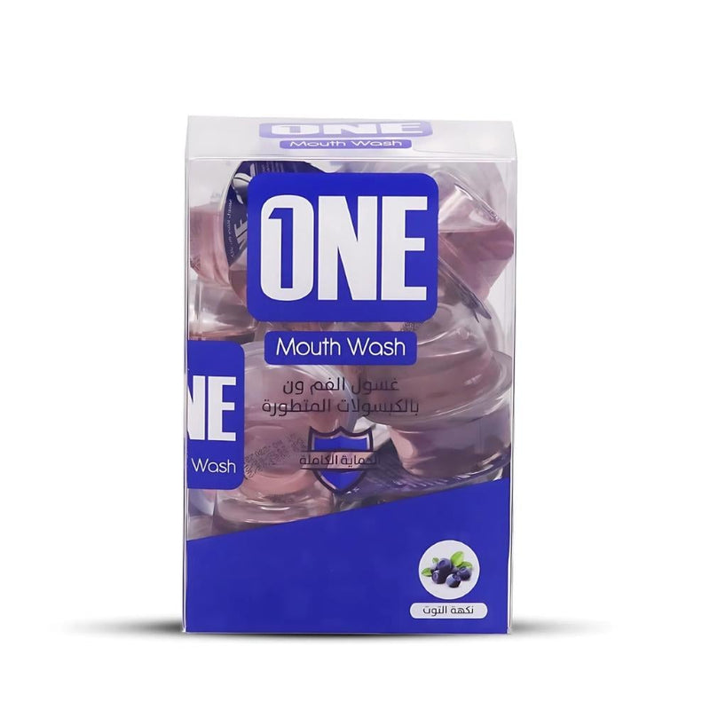 One Mouthwash Capsules, Berry Flavor, Alcohol-Free, 20 Count