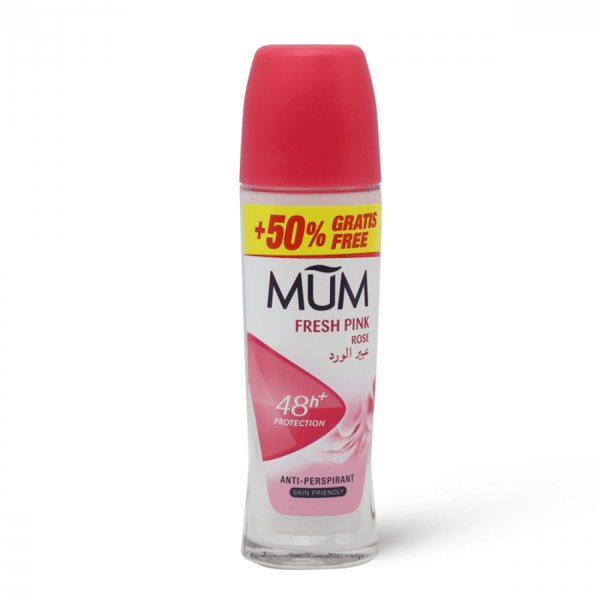Roll On Deodorant Rose Pink Floral Scented Protection Mum 50ml