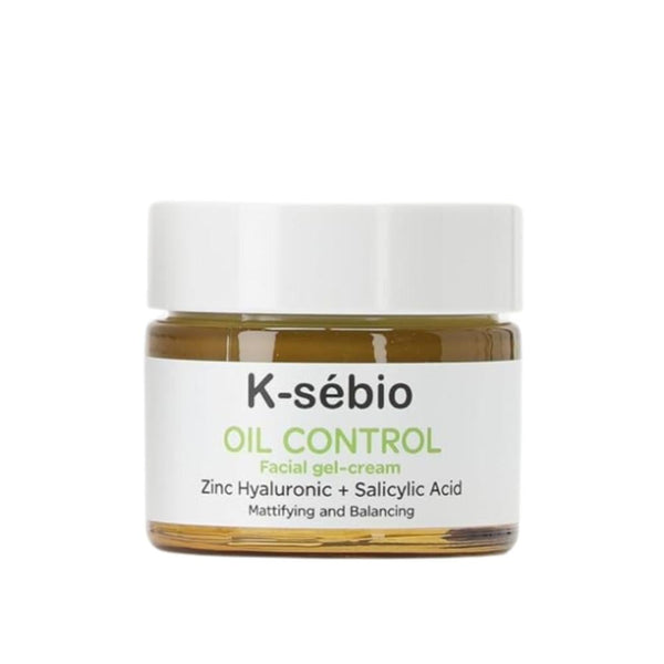 K-Sebio Oil Control Cream, Hyaluronic Acid, Salicylic Acid, 50ml