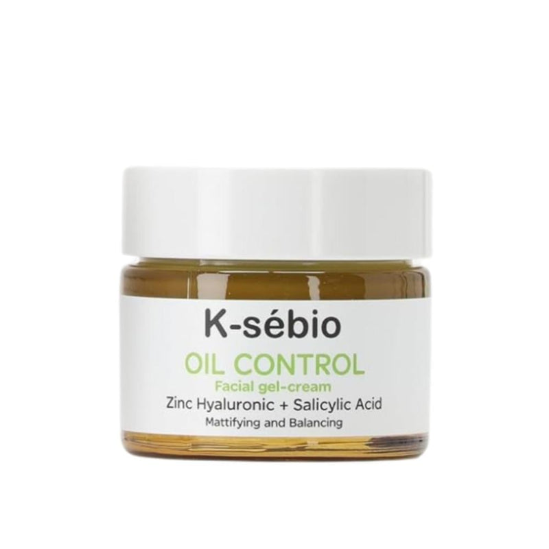 K-Sebio Oil Control Cream, Hyaluronic Acid, Salicylic Acid, 50ml