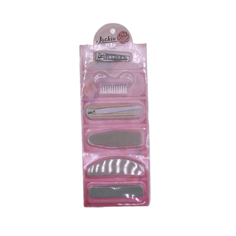 Jackie Nail Care Set 9-in-1 Grooming Kit with Clippers and Files