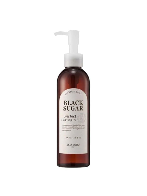 Skin Food Black Sugar Cleansing Oil - Deep Cleanse & Hydrate - 200ml