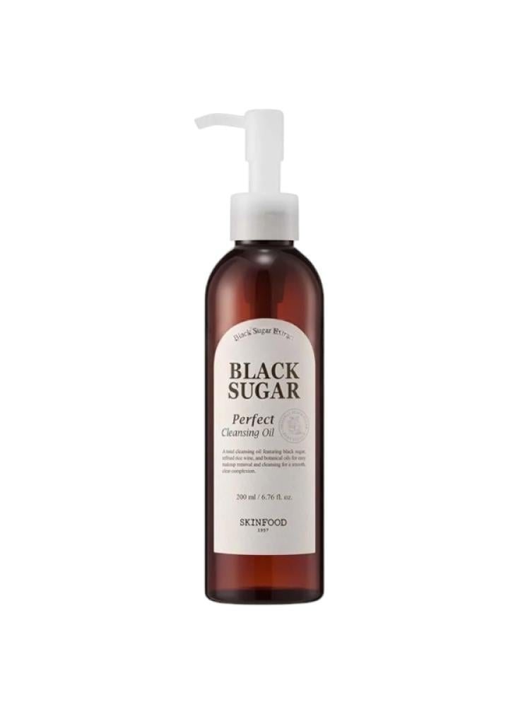 Skin Food Black Sugar Cleansing Oil - Deep Cleanse & Hydrate - 200ml