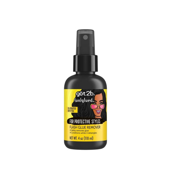 Got2b Wig Adhesive Remover Spray with Aloe Vera & Castor Oil, 118 ml
