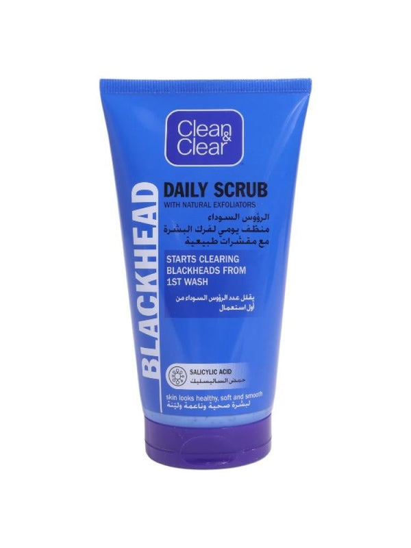 Blackhead Scrub Daily Face Scrub Salicylic Acid Clean & Clear 150ml