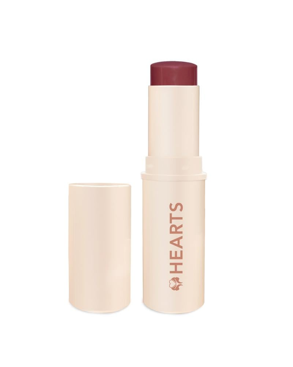 Lip Cheek Cream Blush Stick Lychee Blush Multi-Use Hearts 04