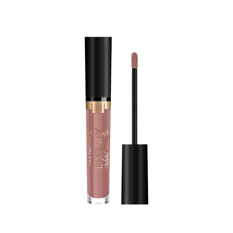 Max Factor Lipfinity Velvet Matte Liquid Lipstick 035 Elegant Brown