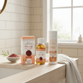 CosmArabia Al-Mashat Shampoo and Hair Oil Set for Thicker Hair