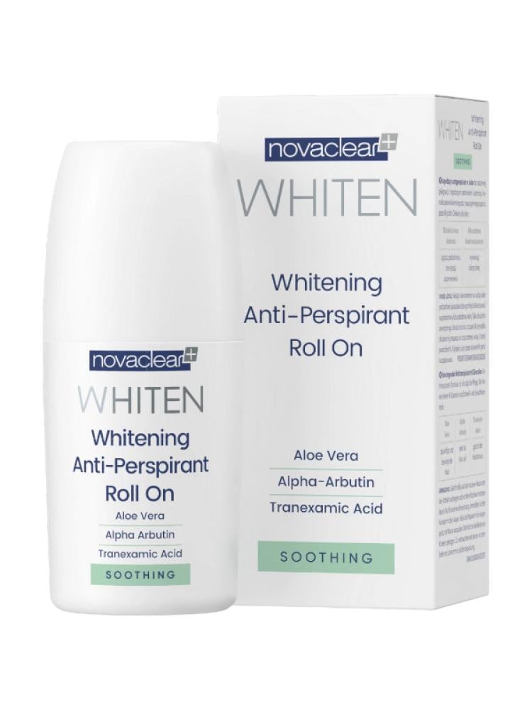 Anti-Perspirant Roll-On Soothing Whitening Aloe Vera Novaclear 50ml