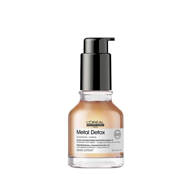 L'Oreal Professionnel Metal Detox Concentrated Oil, Mineral Removal, 50ml