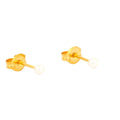 Studex Medical Earrings Zircon Stud Gold-Plated Nickel-Free