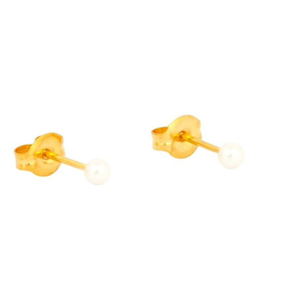 Studex Medical Earrings Zircon Stud Gold-Plated Nickel-Free