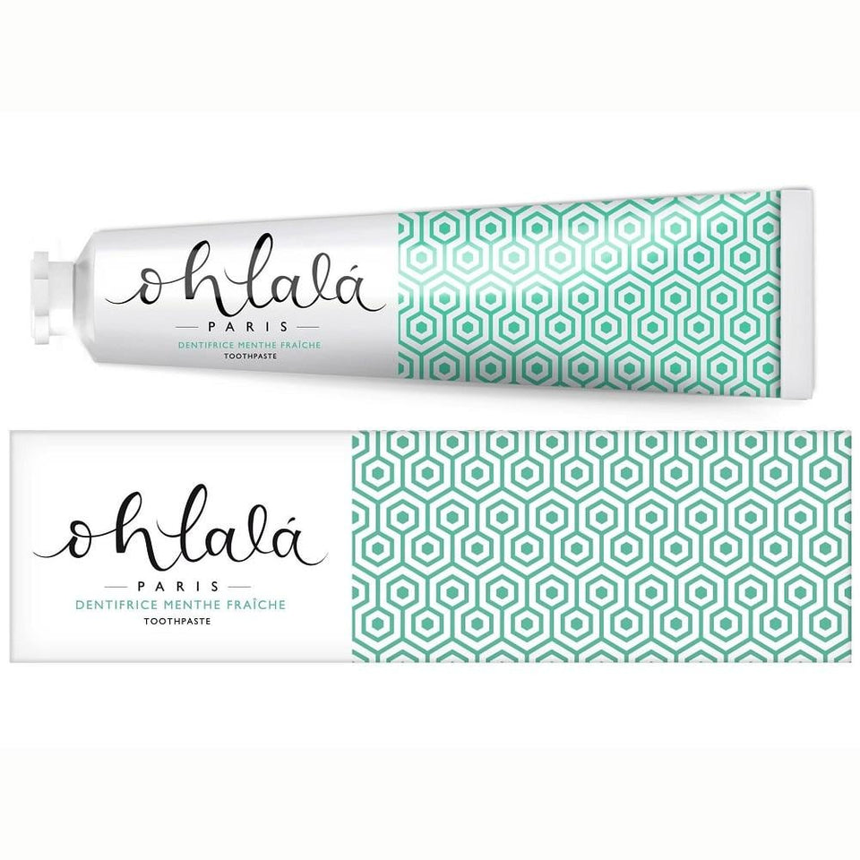 Ohlala Fresh Mint Toothpaste for Deep Cleaning & Fresh Breath 75ml