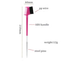 Salon System Hair Styling Brush - PP Bristles, ABS Handle, 21cm