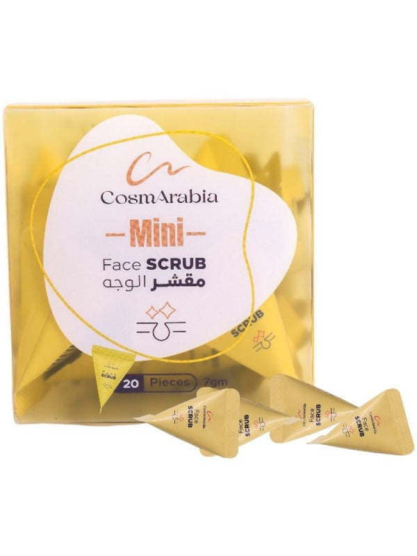 CosmArabia Facial Scrub - Gentle Exfoliation for Radiant Skin, 20.7g