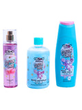 Cosmo Cotton Candy Body Care Set - Shower Gel, Body Lotion, Body Mist