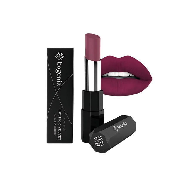 Bogenia Velvet Matte Lipstick No. 119 Juicy Blackberry 3.6g