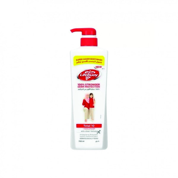 Lifebuoy Total Care Antibacterial Body Wash, 700ml