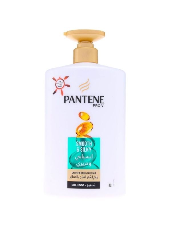 Best Shampoo for Hard Water Smooth & Silky Pantene Pro-V 1000ml