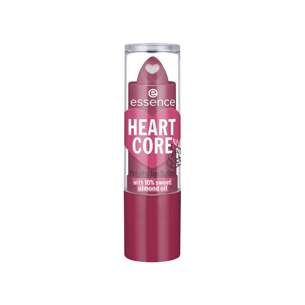 Essence Heart Core Fruit Lip Balm, Shade 05 Bold Blackberry, Moisturizing