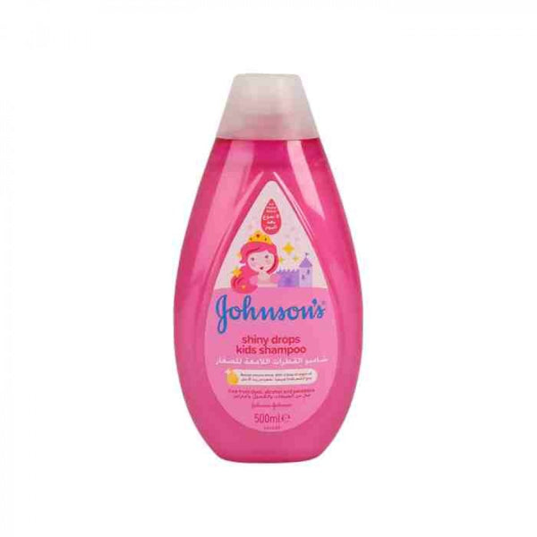 Johnson's Shiny Drops Baby Shampoo with Argan Oil & Silk Protein, 500ml