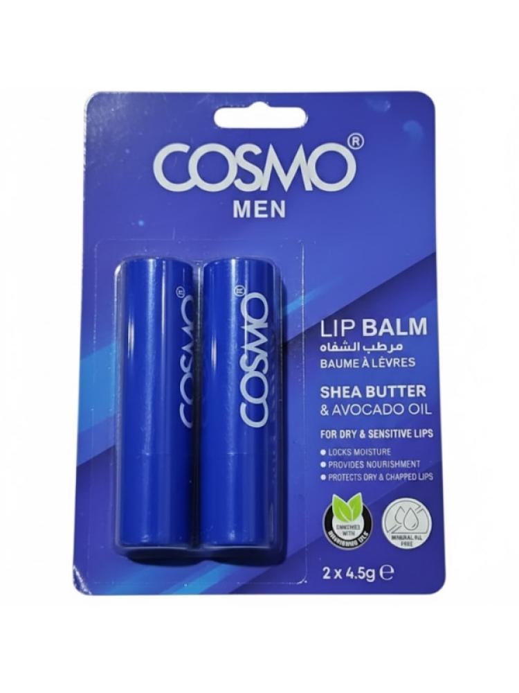 Cosmo Men's Lip Balm - 2 x 4.5g