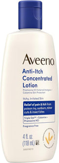 Aveeno Anti Itch Concentrated Lotion Colloidal Oatmeal Skincare 118ml