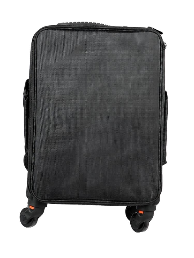 Salon System Divided Beauty Bag with Wheels - Black