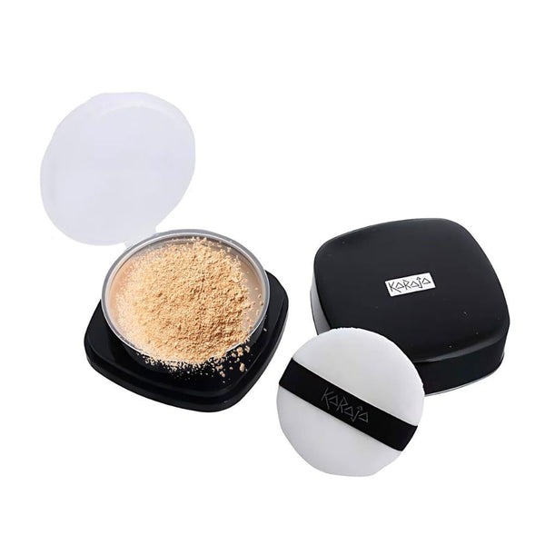 Karaja Pleasir Loose Face Powder, Matte Finish, 04 Honey Satin