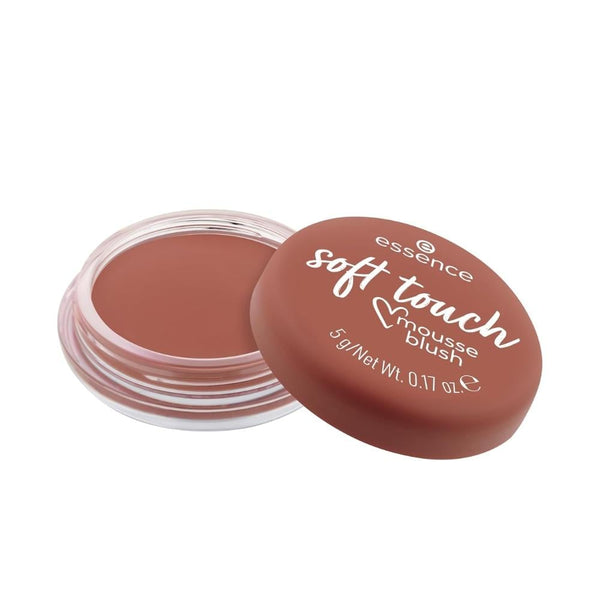 Essence Soft Touch Mousse Blush, 20 Rustic Rouge, Cream Cheek Color